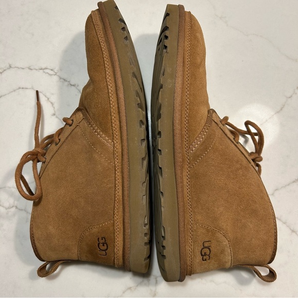 UGG Neumal Chukka Boot Chestnut Men’s Size 13 - Picture 6 of 12